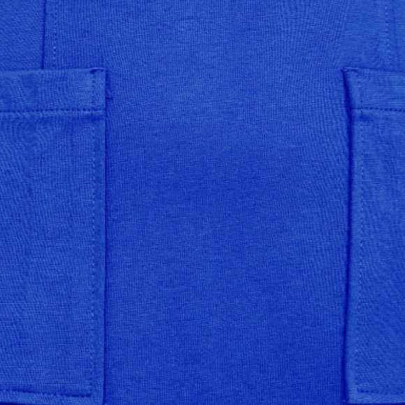 London Times Collard Button Short Sleeve Bodycon Solid Short Scuba Dress size 10 - Picture 4 of 7